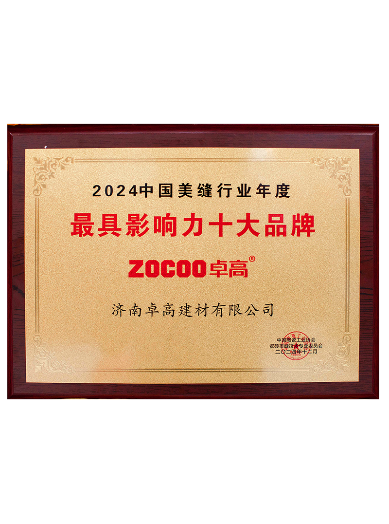 2024美缝行业“最具影响力十大品牌” 2024美缝行业“最具影响力十大品牌”