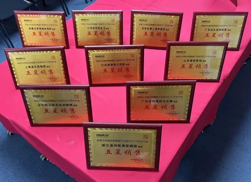 尊龙凯时大师五星销售奖牌 尊龙凯时大师五星销售奖牌